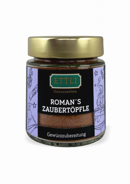 Roman&#039;s Zaubertöpfle 70g im Schraubglas -Gewürzzubereitung-