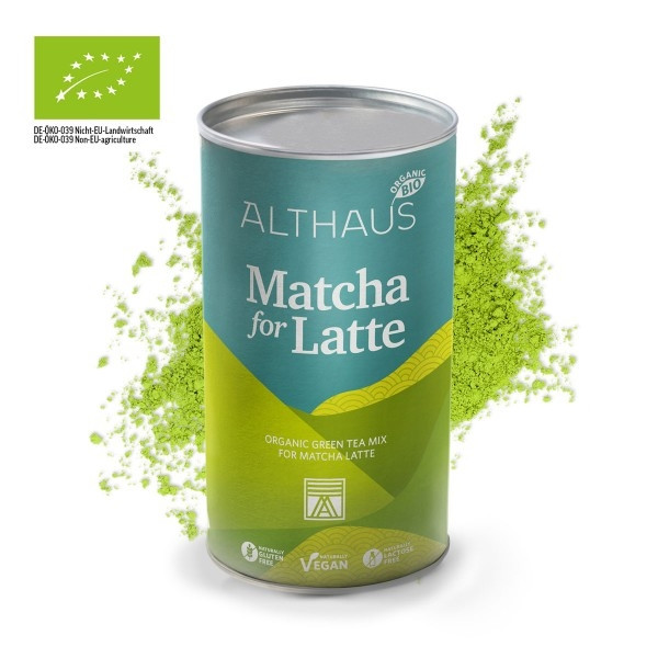 Althaus Bio Matcha for Latte 400g DE-ÖKO-039 Nicht-EU-Landwirtschaft
