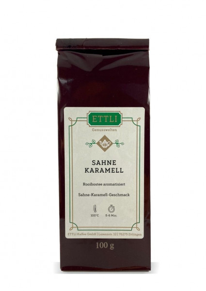 Sahne Karamell 100g -Rooibostee aromatisiert-