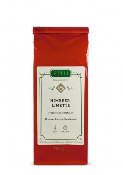 Himbeer-Limette 100g -Früchtetee aromatisiert-