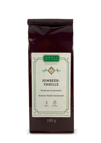 Himbeer-Vanille 100g -Rooibostee aromatisiert-