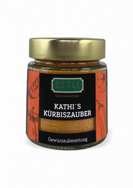 Kathi&#039;s Kürbiszauber 100g im Schraubglas -Gewürzzubereitung-